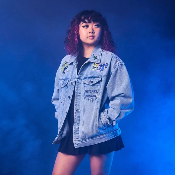 Beetlejuice Denim Jacket-M - Picture 2 of 5